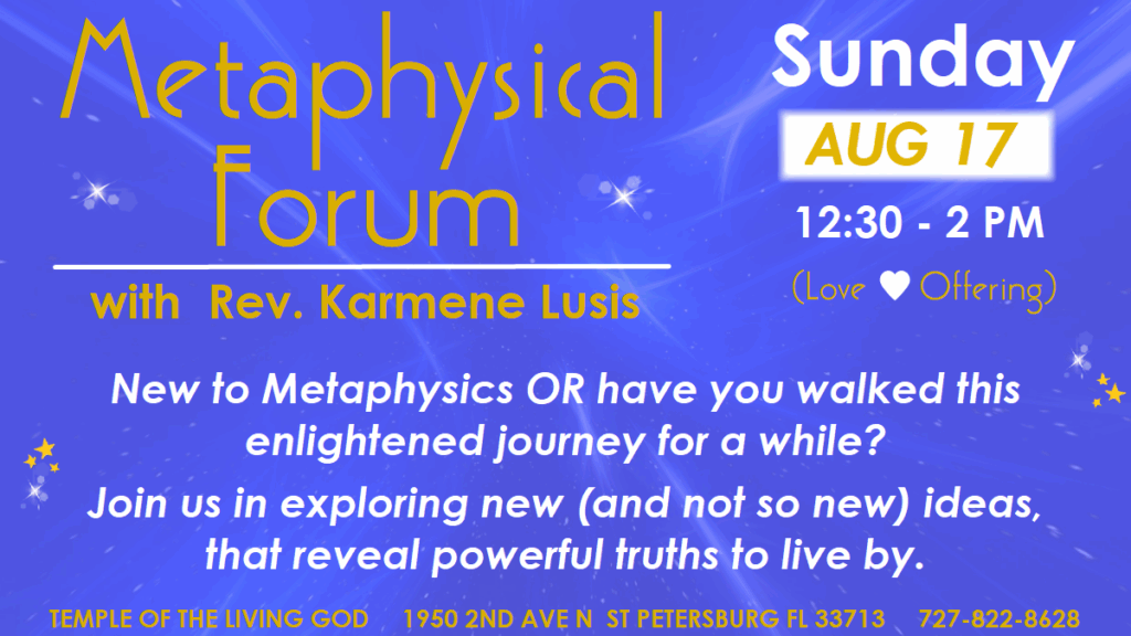 Aug meta forum
