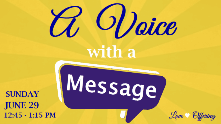 Voice banner