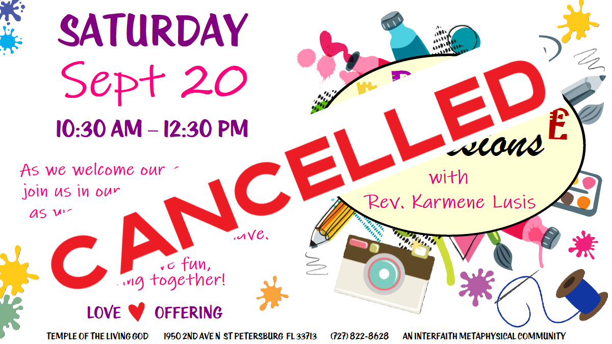 CANCELLED————CREATIVE Expressions – Craft Art, Idea Share and do!