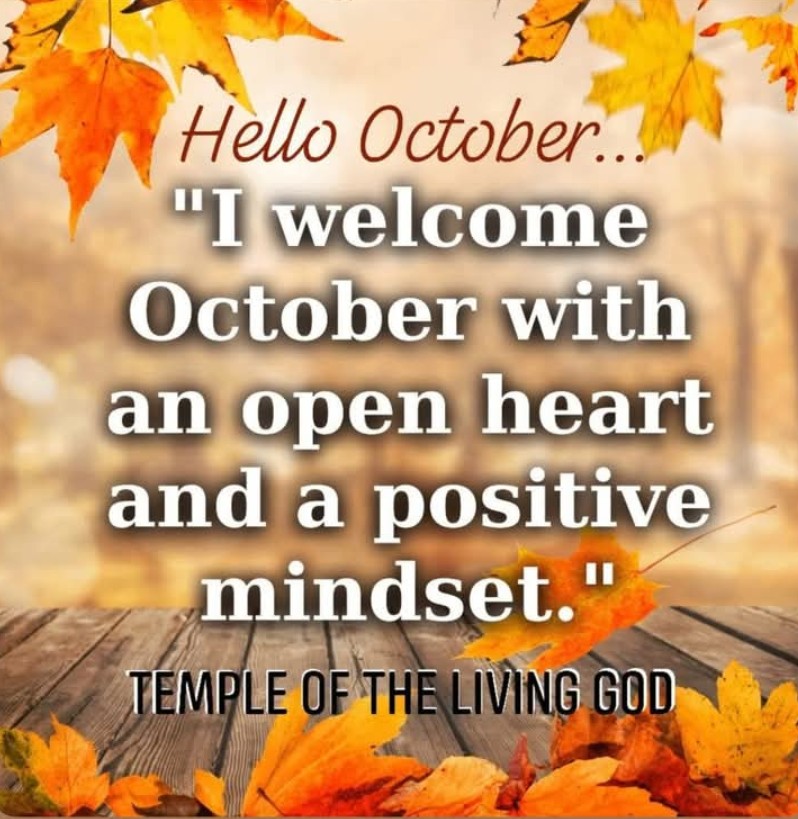 Hello october
