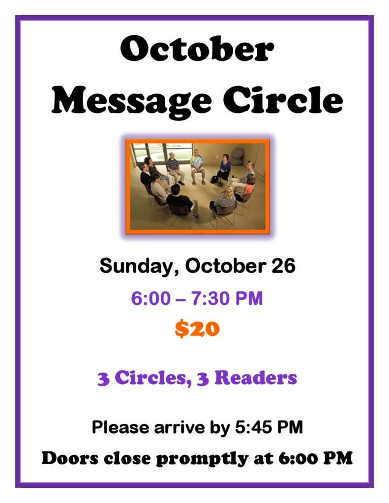 October message circle