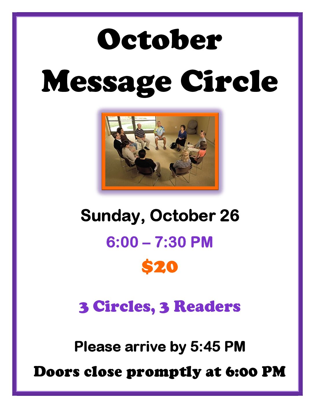 Psychic Readings Message Circle