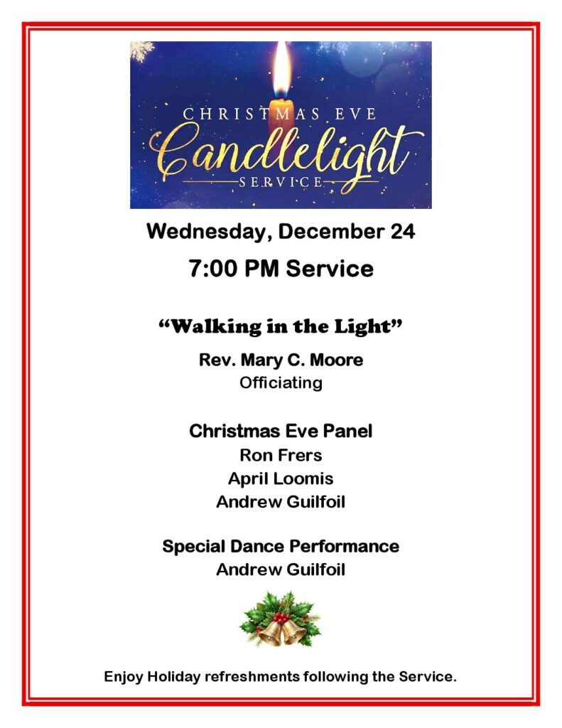 Xmas eve candlelight