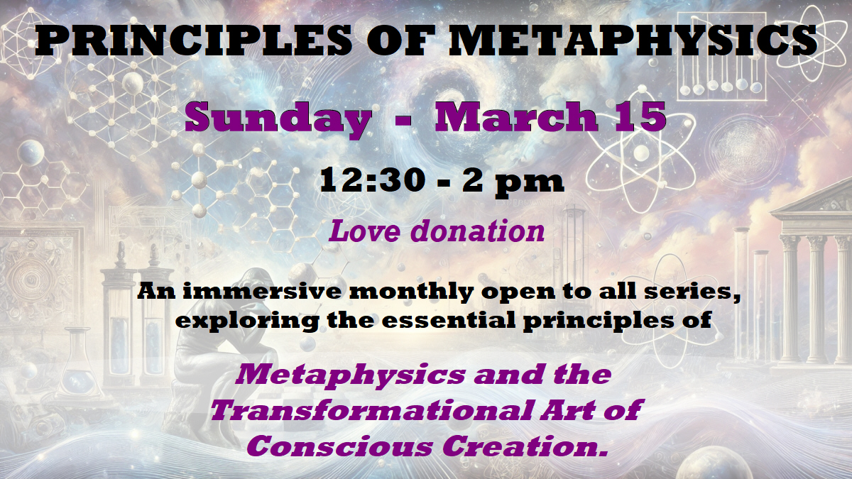 Principles meta march banner